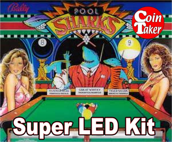 2. POOL SHARKS LED Kit w Super LEDs