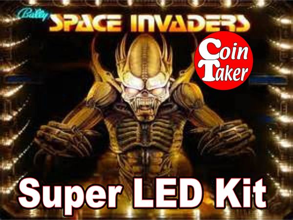 SPACE INVADERS LED Kit w Super LEDs