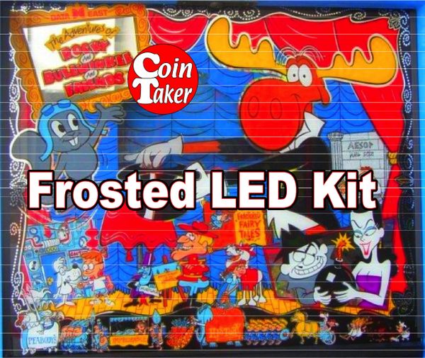 3. ROCKY AND BULLWINKLE LED Kit w Frosted LEDs