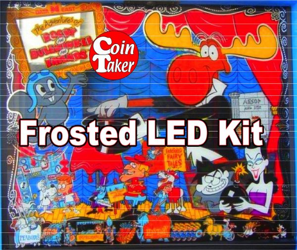 3. ROCKY AND BULLWINKLE LED Kit w Frosted LEDs