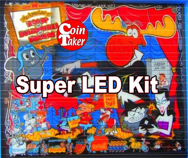 2. ROCKY AND BULLWINKLE LED Kit w Super LEDs