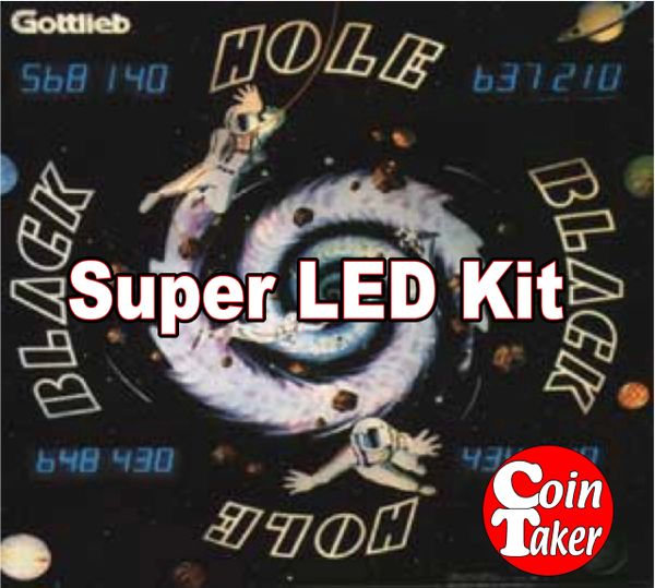 Pinball led flipper button led kit  CoinTaker, distributor of pinball  machines ,toppers, and parts.