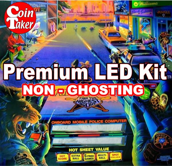 POLICE FORCE LED Kit with Premium Non-Ghosting LEDs