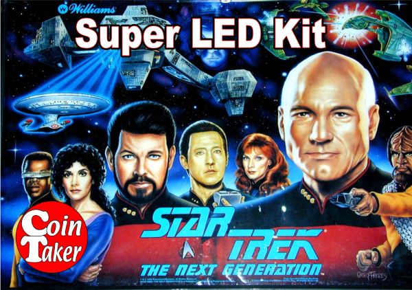 2. STAR TREK NEXT GENERATION LED Kit w Super LEDs