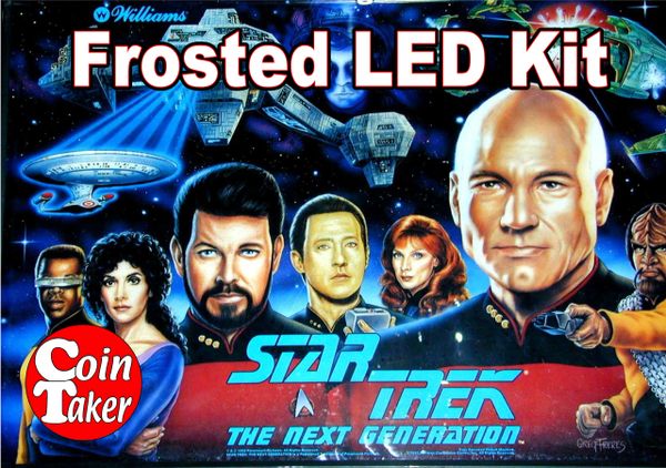 3. STAR TREK NEXT GENERATION LED Kit w Frosted LEDs