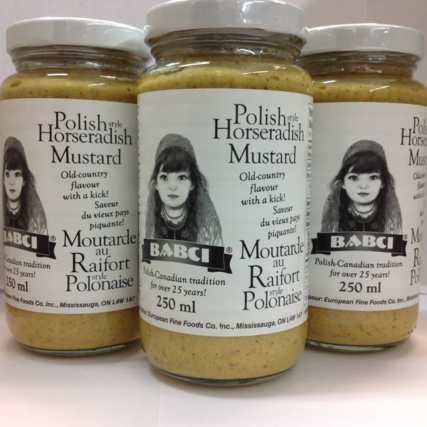 POL_Babci Polish Horseradish Mustard 250g