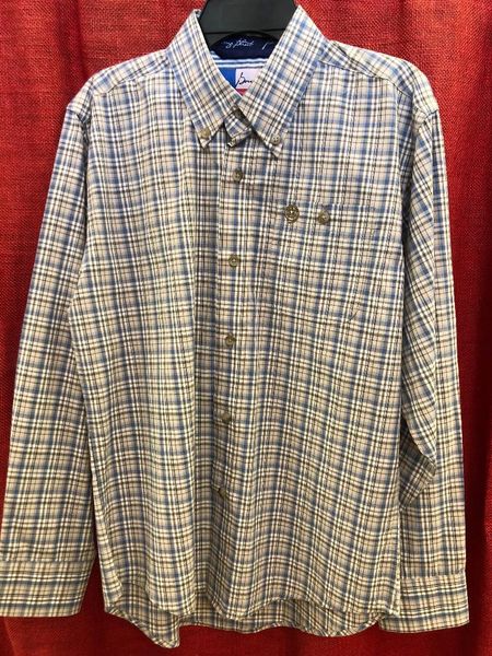 Boys Wrangler George Strait Plaid Shirt