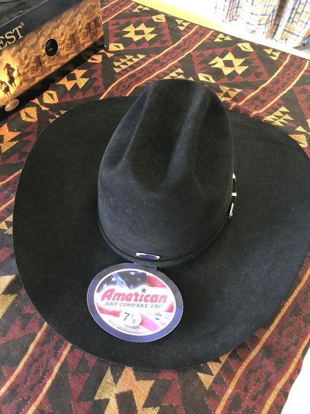 Black 40X American Hat