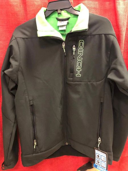 Black and best sale lime green jacket