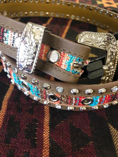 Girls Angel Ranch Multi Color Belt