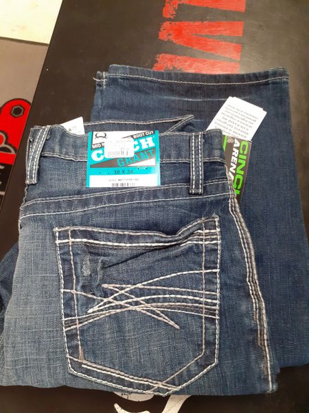 Mens Grant Mid Rise Jeans