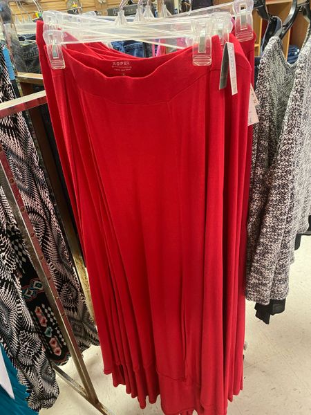 Women's Red Roper Skirt