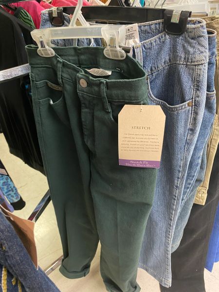 Women's Green Roper Jeans