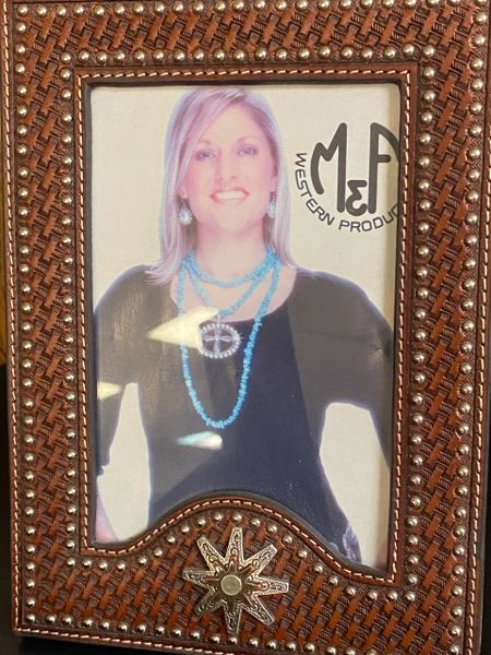 4X6 Basket Weave Picture Frame