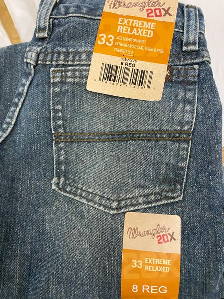 Boy's Extreme Relaxed Wrangler 20X Jean's