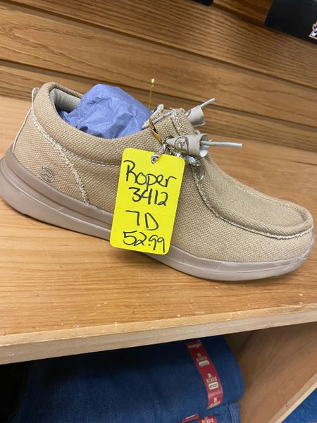 Men's Roper Tan Boat Shoe
