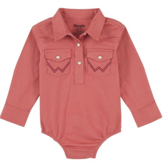 Wrangler® Baby Girl Bodysuit - Pink