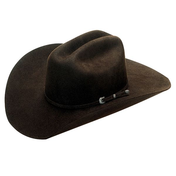 twister brown felt hat