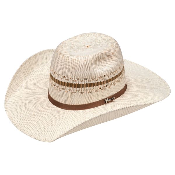 Twister Bangora Hat Ivory/Tan/Tobacco