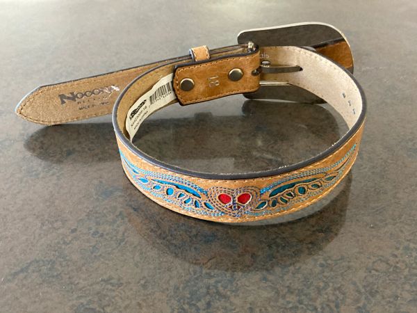 Girl's Belt With Heart And Angel Wings