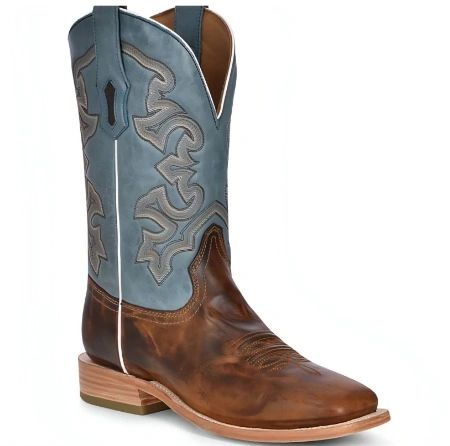 CORRAL HONEY/BLUE EMBR RODEO COLLECTION