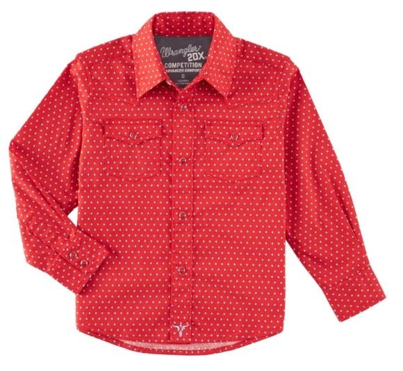 Boys Wrangler® 20X® Competition - Advanced Comfort Shirt