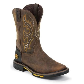 Justin Men's Rustic Barnwood Work Boot