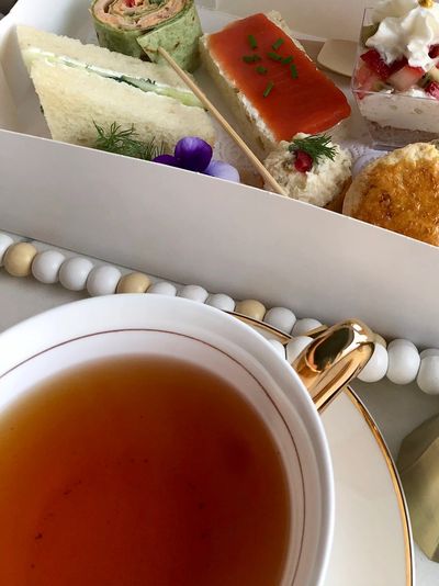 Malaya Tea Room's Malaysian-inspired afternoon tea in a box