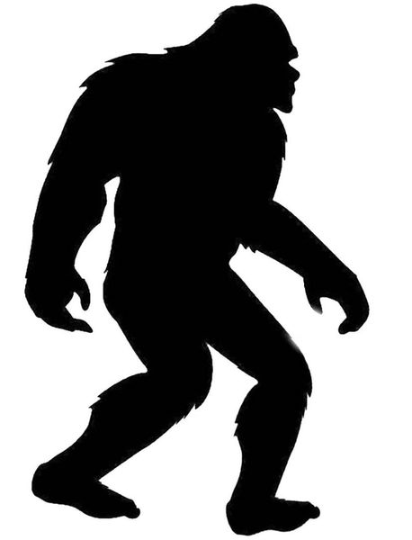 Bigfoot Sasquatch Yeti Stencil Stencils