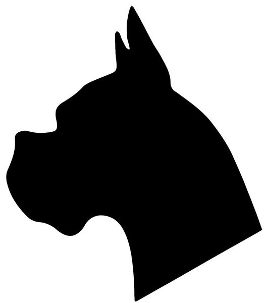 Boxer Head Dog Stencil Dogs Stencils