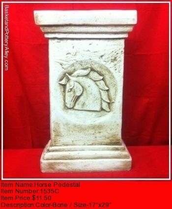 Horse Pedestal - #1535C