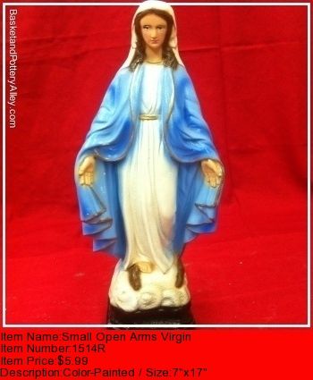 Small Open Arms Virgen - #1514R