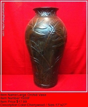 Large Orchid Vase - #1500F