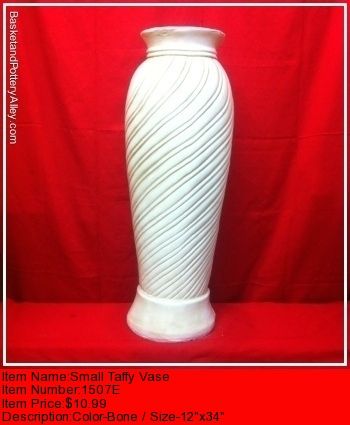 Small Taffy Vase - #1507E