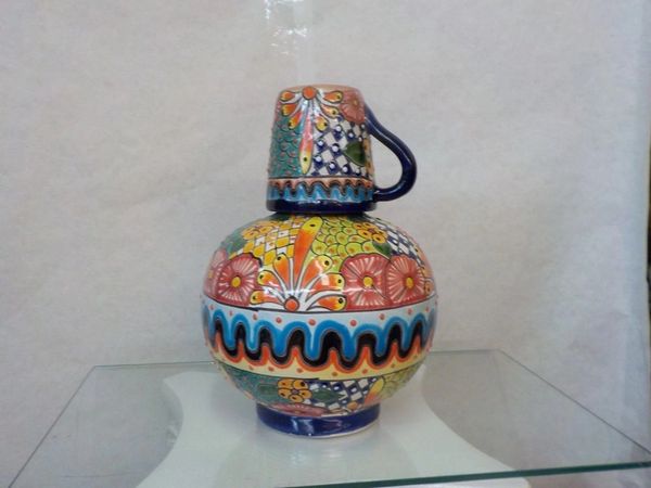 Water Jug with Cup - #9529