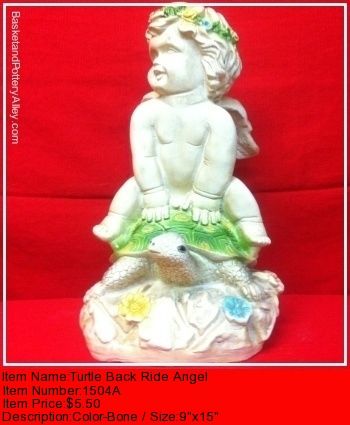 Turtle Back Ride Angel - #1504A