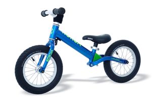 metallic blue balance bike, blue balance bike, seattle seahawkes color scheme balance bike