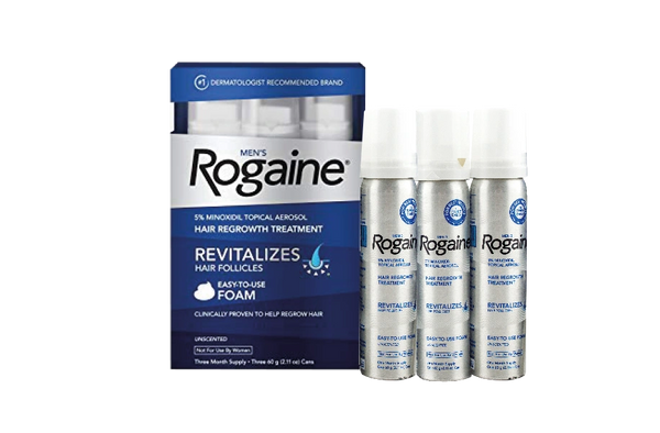 3 Meses    Men's Rogaine 5% FOAM - ESPUMA Â¡La Patente del Minoxidil!