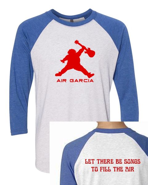 Air Garcia Grateful Dead Inspired Raglan Tee