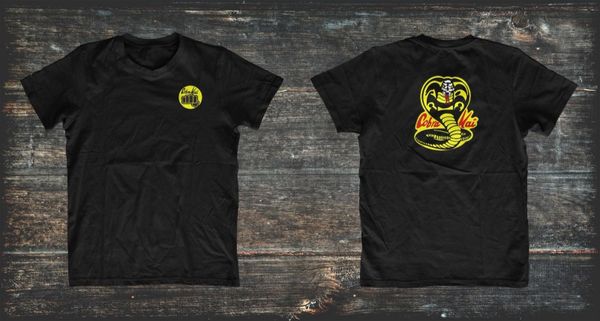 Karate Kid Cobra Kai Dojo inspired t-shirt large back logo small front