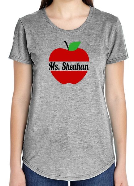 Teacher Back to School Apple Shirt