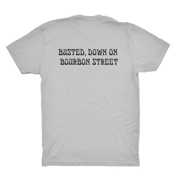 Jerry Garcia Grateful Dead Bourbon Street Mugshot T-shirt | ZavaJam ...