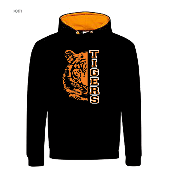 Tiger Spiritwear Hoodie | ZavaJam Designs Custom Apparel