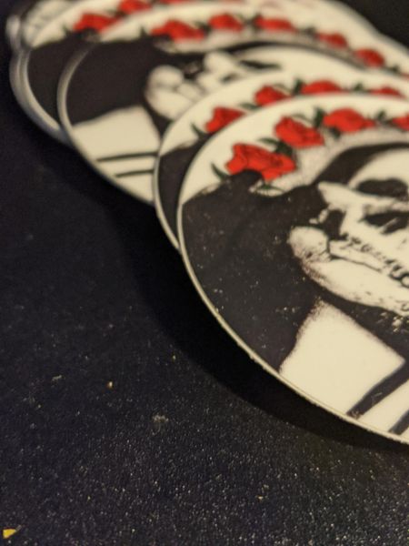 ZJ Designs Grateful Dead inspired reflections Sticker Vinyl 3" decal
