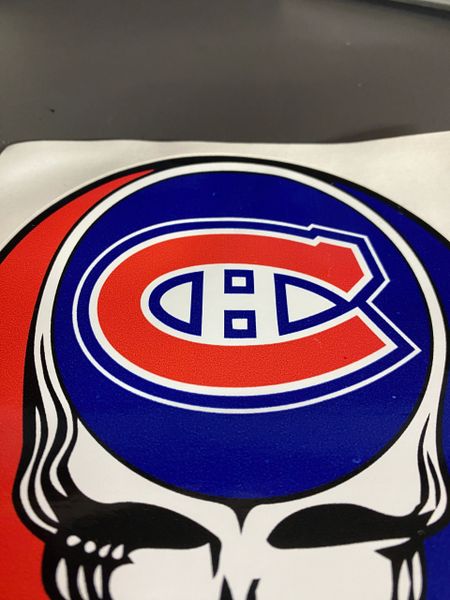 Habs Hockey Shakedown Street 5" Stickers Decal