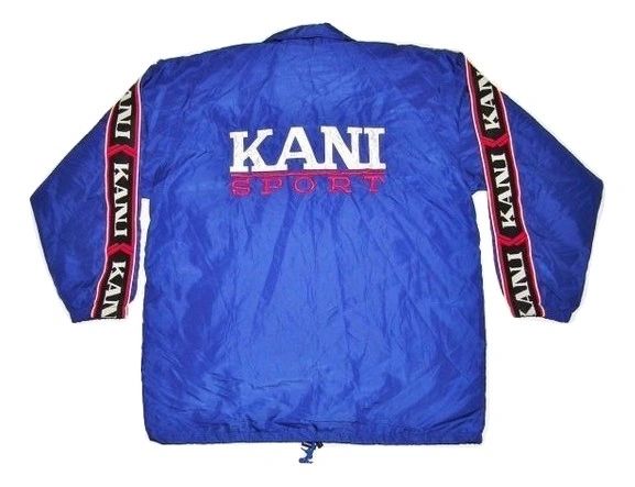 true vintage karl kani sposports jacket size large