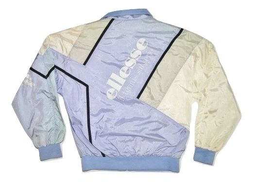 womens true vintage ellesse track jacket size small