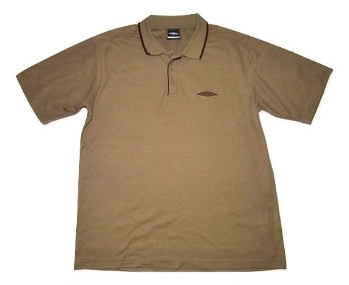 true vintage umbro polo shirt size medium