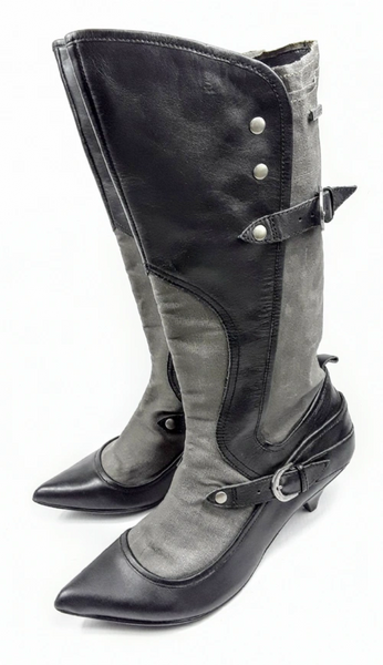 cheap canvas boots