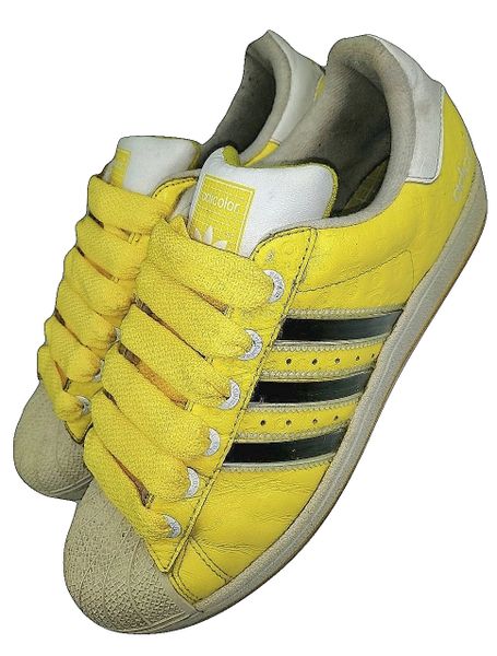 true vintage adicolor yellow series uk 8 issued 2006